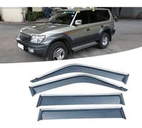 Premium Wind Deflectors For Toyota For Prado Forj90/1997-2002 Door Windows Sunshade Rain Guard Visors Deflector Window Accessories