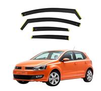Premium Wind Deflectors For VW Polo mk5 5door hatchback 2009-2016 4pcs, Enhance Driving Comfort with Window Rain Visors, Shields (BWS)