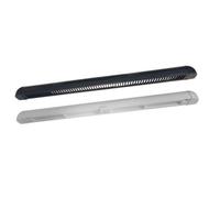 Premium Trickle Vent - Slot Frame Vent for uPVC Window Anthracite Grey External/White Internal - 400mm Width - 1 Pack