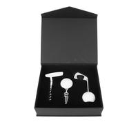 Premium Wine Opener Set Zinc Alloy Ergonomic Club Beer Bottle Opener with Stopper for Home Travel and Gifts