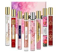 Premium Women's Perfume Gift Set, 8x35ml Long Lasting Eau De Parfum, Mini Travel Portable Fragrance with Sweet Floral, Oriental and Woody Notes, Pamper Gifts Set for Her Mum Birthday Christmas