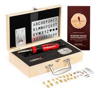 Premium Wood Burning Kit 43PCS, Dual Power Mode Wood Burner Pen Tool with 36Tips & Accesories, All in A Wood Storage Case -Complete Gift for an Effortlessly Mastering The Art of Pyrography