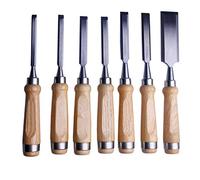 Premium Wood Chisel Set, 8 18mm Wood Chisel Set for Woodworking (7pcs)