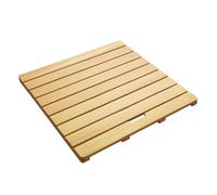 Premium Wooden Bath Mat with Handle Multiple Sizes (65x120cm/26x47in) EcoFriendly NonSlip WaterResistant Stylish Bathroom Decor QuickDry Design