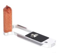 Premium Wooden Camera Grip Handle For Sony RX1R3 Lightweight Ergonomic Design(Silver)