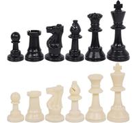 Premium Wooden Chess Set, Staunton Tournament Style Figurines For Chess & Backgammon