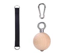 Premium Wooden Grip Trainer For Upper Body Workout Pull Up Rod With Natural Texture Arm Strengthener Multifunctional Homes Gym Equipment