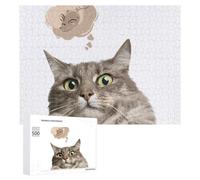 Premium Wooden Picture Puzzle - Eco-Friendly Wood, Smooth Cut, Stress Relief & Brain Challenge, Home Decoration for Family Leisure (Wall Art/Desk Display), UK & European Home Friendly