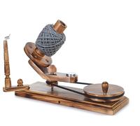 Premium Wooden Yarn Ball Winder for Knitting & Crocheting, Creates 8-12 oz Yarn Balls, Smooth, Durable, and Easy to Use, Winding Tool for Craft Lovers (Antique)
