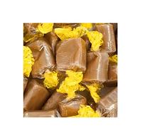 Premium Wrapped Hard Boiled Candy Sweets 1kg Bag - Great for Parties (Vanilla Fudge)