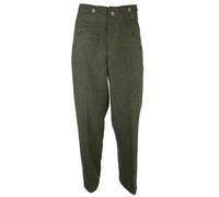 Premium WW2 German M40 Field Grey Wool Trousers (UK, Numeric, 34, 36, Regular, Regular)