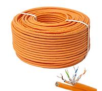 Premium X CAT 7 Network Cable 50 m LAN Duplex Copper Ethernet Data S/FTP PiMF PoE Eca Cat7 Installation for Effortless Setup