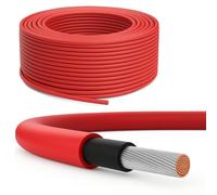 Premium X Solar Cable 100 m 6 mm² H1Z2Z2-K Red Copper Photovoltailk PV Cable Solar Connection Cable Solar System