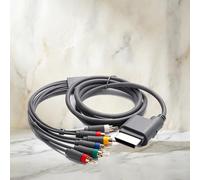 Premium Xbox360 Cable Adapter, Component HD Cable for Classic Xbox, Support Xbox360 and Slim Console Provide The Best Signal Processing 1.8m