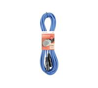 Premium XLR Male - XLR Female Cable | Microphone Cable | Blue - 6.0M