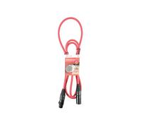 Premium XLR Male - XLR Female Cable | Microphone Cable | Red - 1.5M