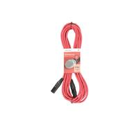Premium XLR Male - XLR Female Cable | Microphone Cable | Red - 6.0M