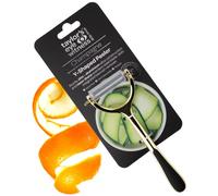 Premium Y Shaped Vegetable Peeler - Taylors Eye Witness, Great Go-to Kitchen Gadget, with Sturdy Zinc Aluminum Construction with Gold Colouring, Glides Easily Over Apple, Carrot Or Potato.
