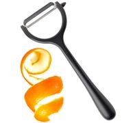 Premium Y Shaped Vegetable Peeler - Taylors Eye Witness, Great Go-to Kitchen Gadget, with Sturdy Zinc Aluminum Construction with Matt Black Colouring, Glides Easily Over Apple, Carrot Or Potato.