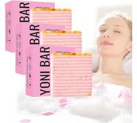 Premium Yoni Bar Soap,Yoni Bar Soap for Women,Yoni Soap Bar, Yoni Bar Soap for Women Ph Balance,Yoni Bar Soap and Oil,Natural Ingredients, Take Care of Your Health (3 Pcs)