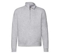 Premium Zip Neck Sweatshirt SSE17 by Fruit of the Loom | 280gsm
