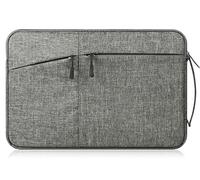 Premium Zippered Canvas Carrying Sleeve bag Breifcase for iPad 9.7(2018) / Samsung Galaxy Tab A 10.5 / Galaxy Tab S4 10.5 / Microsoft Surface Go 10 / Acer Chromebook Tab 10 9.7 / Lenovo Moto Tab 10.1