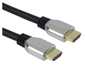 PremiumCord 8K Ultra High Speed HDMI 2.1 Cable M/M 48Gbps with Ethernet, Compatible with Video 8K@60Hz, Deep Color, 3D, eARC, HDR, 3X Shielded, Gold-Plated Connectors, Silver Zinc Connectors, 0.5 m