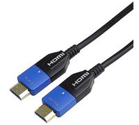 PremiumCord 8K Ultra High Speed HDMI 2.1 Optical Active Fibre Optic Cable, 48 Gbps, HDMI 2.1, 3D, EDID, ARC, HDR, Resolution 8K@60Hz 4320p, 4K@120Hz, Robust Build, Gold-Plated, Length 5 m
