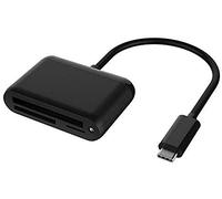 PremiumCord Adapter USB 3.1 Type C to Card Reader CFast2.0 + SD 3.0 + Micro SD 3.0 Black Cable Length 20 cm