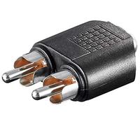 PremiumCord Adaptor 1x Stereo Jack Socket to 2x RCA Male