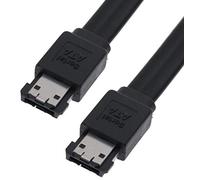 PremiumCord Cable eSATA-eSATA 50 cm Shielded Black