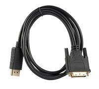 PremiumCord DisplayPort to DVI Adapter Cable M/2m, DP to DVI 1.up to 1, 65Gbps, Compatible with Video Full HD 1080P 60Hz, Black