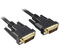 PremiumCord DVI Connection Cable 5 m Dual Link DVI-D (24 + 1) Male to Male Digital Full HD 1080p Maximum Resolution 2560 x 1600 Pixel 60Hz Colour Black