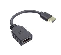 PremiumCord Flexi HDMI Male to Female Adapter for Flexible Connection of Cable to TV