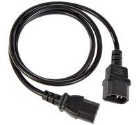 PremiumCord IEC 320 Female to Male IEC 320 C13 to C14 Power Cable for PC 230 V 1 m Black
