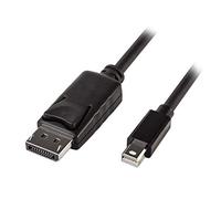 PremiumCord Mini DisplayPort to DisplayPort V1.2 M/M Connection Cable 2 m