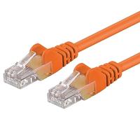 PremiumCord Network Cable, Ethernet, LAN & Patch Cable Cat6, UTP, Quick Flexible & Robust RJ45 Cable 1 Gbit/S, AWG 26/7, Copper Cable 100% Cu, Orange, 3 m