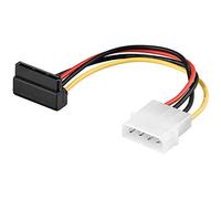 PremiumCord Power cable SATA 90° angled