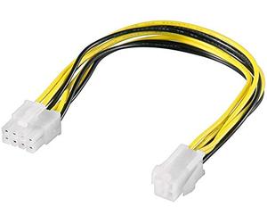 PremiumCord Power supply 8-pin male to P4 4-pin/female, kn-16