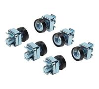 PremiumCord Rack Mounting Kit 50 x M6 Bolt 50 x Nut 50 x Plastic Disc