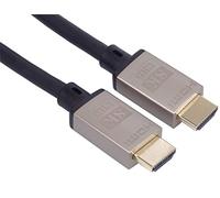 PremiumCord Ultra High Speed HDMI 2.1 Cable, Resolution 8K@60Hz 4320p, 3D, eARC, HDR, Gold Plated Connectors, Metal Connectors, Length 1m