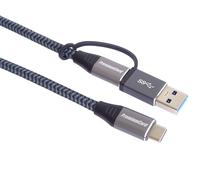 PremiumCord USB 3.2 Gen 2 TypeC Cable, Male to Male, Charging up to 5A, 100W,...