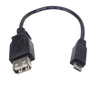 PremiumCord USB Adapter Cable USB A Female to Micro USB Male 20 cm OTG