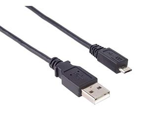 PremiumCord USB Micro USB Fast Charging Cable 70 cm, USB A Male to Micro B Male, USB 2.0 High Speed Data Cable, Quick Charge, 5 Pins, 2x Shielded, AWG28, Colour: Black, Length 70 cm