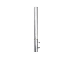 PremiumX Antenna mast extension SAT aerial Pole-Mast extension 70 cm, diameter 50 mm Aluminium mast mount Aluminium with mast cap