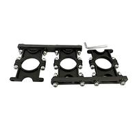 PremiumX multifeed holder 3-way universal multifeed made of hard plastic 40mm diameter compatible with all satellite antennas