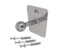 PremiumX Wall Bracket for Bicycle Carrier Ball Head Bicycle Rear Rack Wall Mount with Mounting Dowels U-Disc Screws