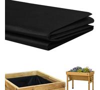 PREMJCROY Planter Liner for Wooden Planter 160x210cm Large Veg Trough Liner | Growing Flowers Fabric Liner, Prevents Soil Loss & Weeds, Non Woven, Outdoor Plant Grow Bags, For Raised Bed Planter