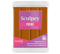 Premo Sculpey Light-Weight Professional Crafting Clay, Raw Sienna, 2 oz