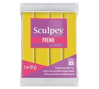 Premo! Sculpey Polymer Oven Bake Coloured Modelling Clay 2Oz Cadmium Yellow